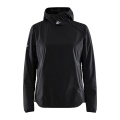 Craft Sportowa kurtka treningowa Zaero Anorak 3.0 (lekka, wiatro- i wodoodporna) czarna Damska